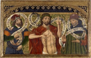 예언자 다윗과 예레미야 사이의 자비의 그리스도_by Diego de la Cruz_in the Prado National Museum in Madrid_Spain.jpg